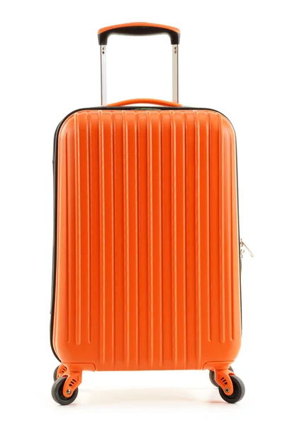 Travel suitcase isolated on white background — Stock Photo, Image