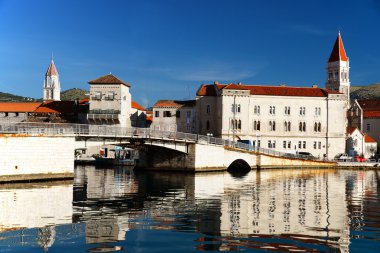 Dalmaçya, Hırvatistan Adriyatik kıyısındaki eski Trogir Şehri