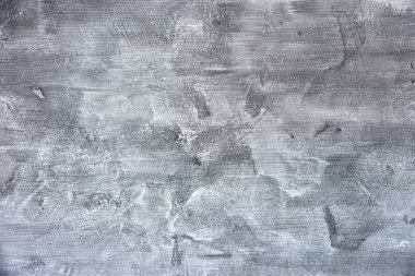 Gri beton duvar dokusu. Plasterwork iç tasarım.