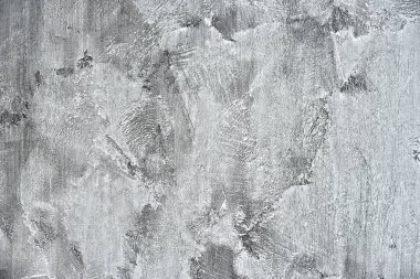 Gri beton duvar dokusu. Plasterwork iç tasarım.
