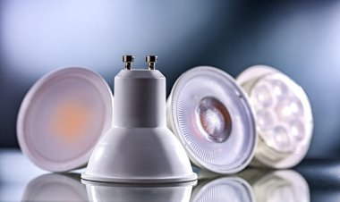 Standart bük ve kilitle tabanlı GU10 LED ampulleri