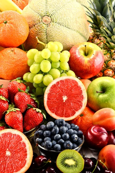 Composition with assorted fruits — Stock Photo, Image