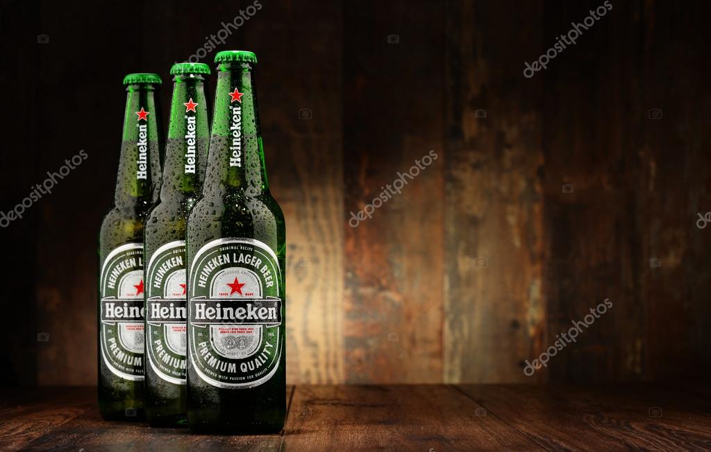 Heineken Lager Beer is the flagship product of Heineken International which owns over 125 breweries in more than 70 countries