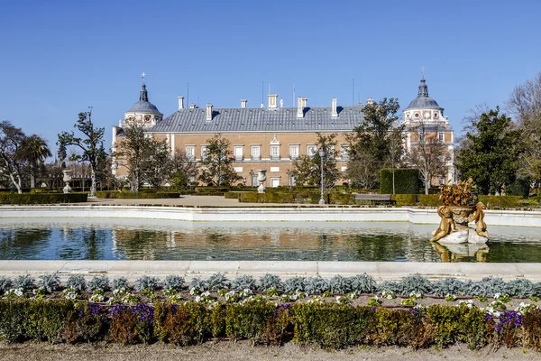 Royal Palace of Aranjuez is a residence of the King of Spain — Stock Photo, Image