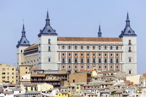 Benteng Alcazar Kota Abad Pertengahan Toledo Spanyol — Stok Foto