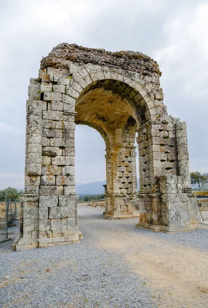 De romerska ruinerna av Caparra — Stockfoto