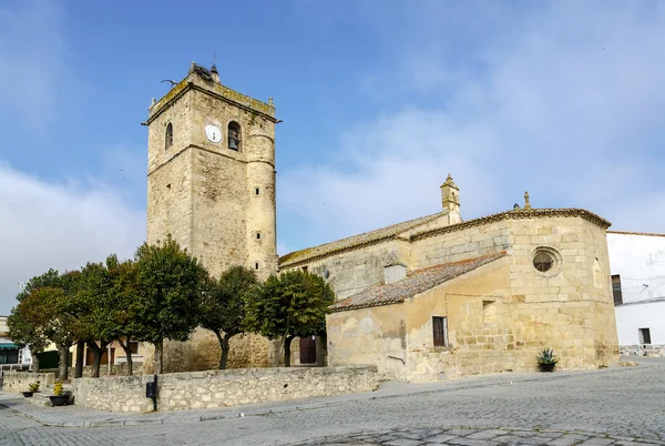 Aldea del Cano Church of St. Martin of Tours, Caceres, Spain — Stock Photo, Image