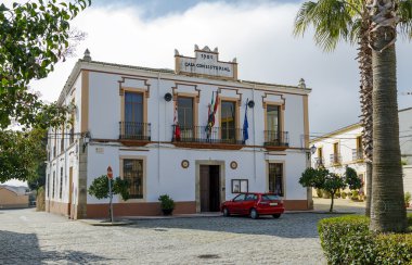 Aldea del Cano Town Hall, Spain clipart