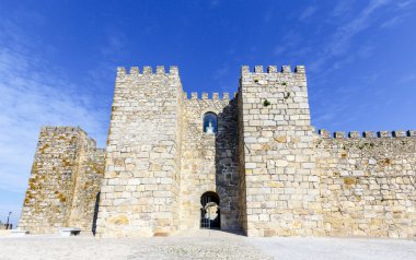 Trujillo Castle, Caceres eyaletinde bir ortaçağ köyü