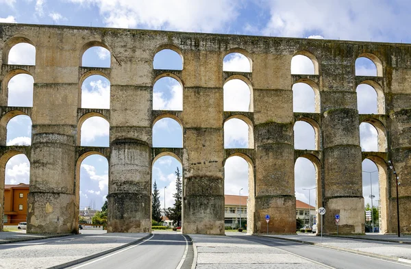 Aqueduc romain da Amoreira à Elvas au Portugal — Photo