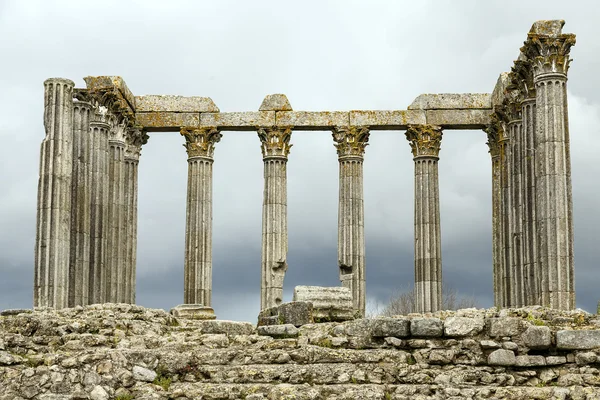 Diana tempel, evora, portugal — Stockfoto