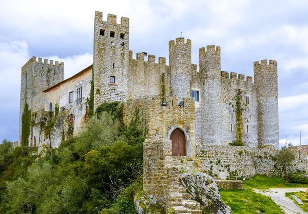 Det medeltida slottet Obidos Portugal — Stockfoto