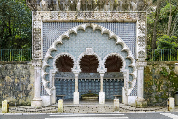 moorish fountain, Sintra, Portugal