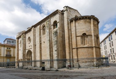 Church of Santa Maria Magdalena in Zamora, Spain clipart