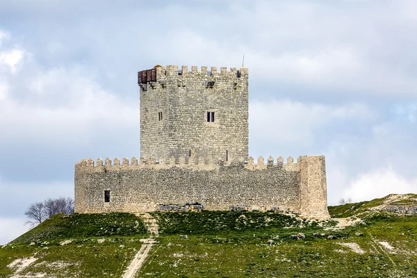 Castelo de Tiedra, Valladolid Espanha — Fotografia de Stock