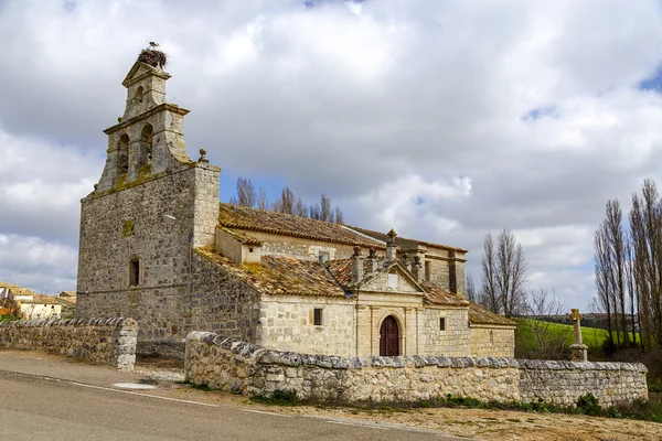 Kirche, barruelos del valle — Stockfoto