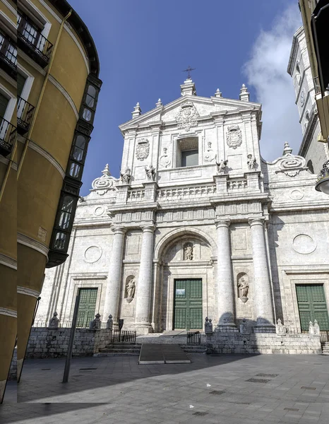 Roman Catholic cathedral in Valladolid, Spain. — Stock Photo, Image