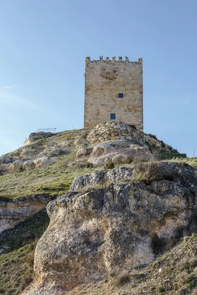 Castle Langa de Duero Spanyolország — Stock Fotó