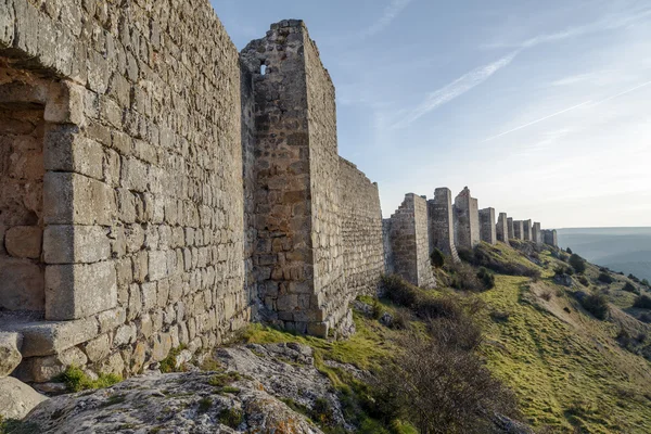 Zamek w Gormaz w Soria, Hiszpania — Zdjęcie stockowe