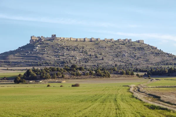 Blick auf die Burg von Gormaz in Soria, Spanien — Stockfoto