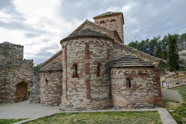 Sant Andreu de Castellnou Iglesia románica Castellnou, España —  Fotos de Stock