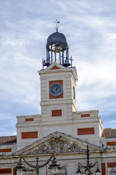 Puerta del sol madrid Merkezi İspanya — Stok fotoğraf