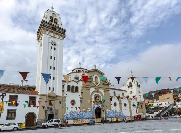 Basilica de Candelaria church in Tenerife at Canary Islands — Stock Photo, Image