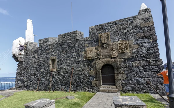 Slottet San Miguel de Garachico, Teneriffa, Spanien — Stockfoto