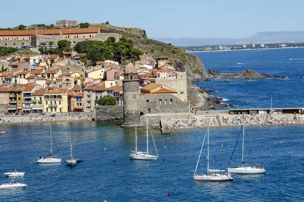 Collioure, Languedoc Roussillon, Pyrenees Orientales France — Stock Photo, Image