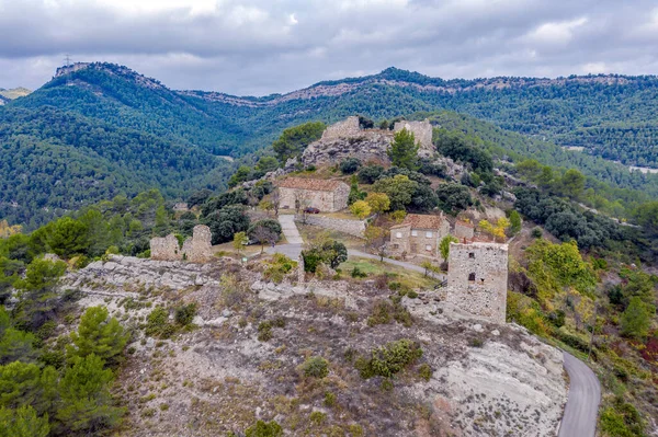 西班牙巴塞罗那省Santa Maria Miralles城堡 — 图库照片