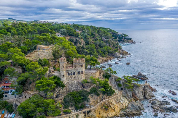 Lloret Mar Είναι Ισπανικός Δήμος Καταλονία Και Θάλασσα — Φωτογραφία Αρχείου