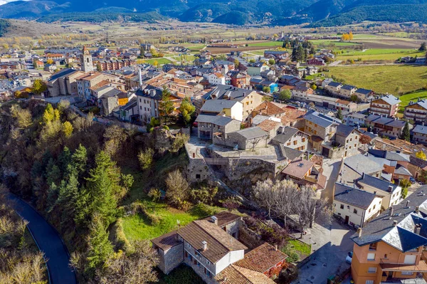 西班牙加泰罗尼亚省Bellver Cerdanya Pyrenees Lleida村 — 图库照片