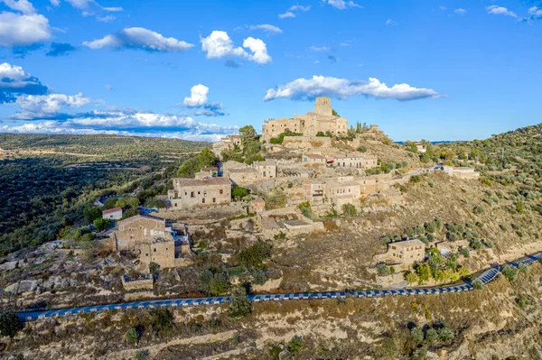 Ribelles Kalesi Vilanova Aguda Belediyesi Noguera Yüzyıl Spanya — Stok fotoğraf