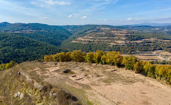 Ibériai Város Castellvell Olius Lleida Catalonia Spanyolország — Stock Fotó