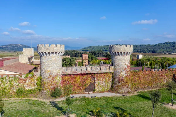 Castelo Biart Masarac Demolido Pelas Invasões Napoleónicas Praticamente Abandonado Ruínas — Fotografia de Stock