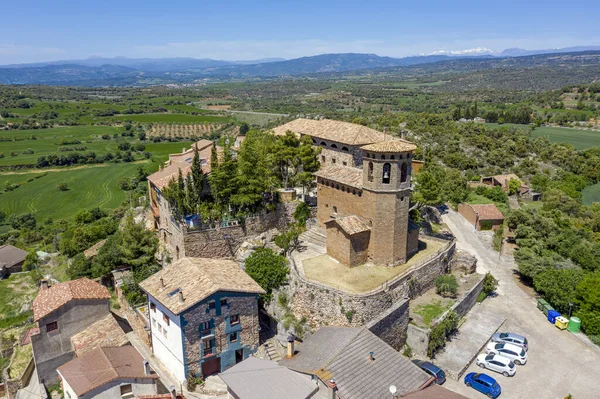 Iglesia Parroquial Santa María Aler Una Ciudad Española Perteneciente Municipio — Foto de Stock