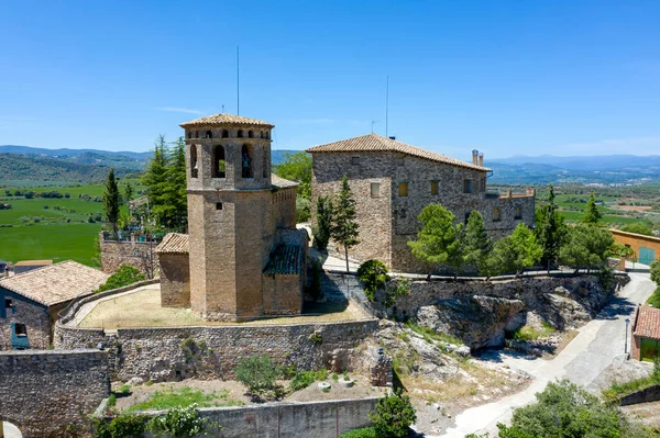 Parochiekerk Van Santa Maria Aler Een Gemeente Spaanse Provincie Huesca — Stockfoto