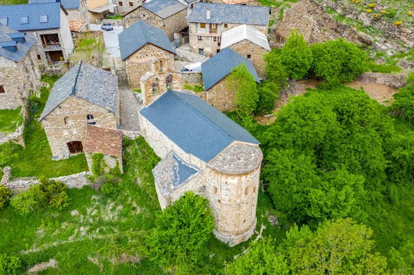 Church Santa Maria Cardet Catalonia Spain Belongs Municipality Valle Bohi — Stock Photo, Image