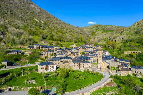 Villaggio Tradizionale Catalano Vall Boi Durro Itinerario Romanico Spagnolo — Foto Stock