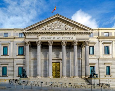 Madrid 'deki San Jeronimo Carrera' da İspanya Milletvekilleri Kongresi