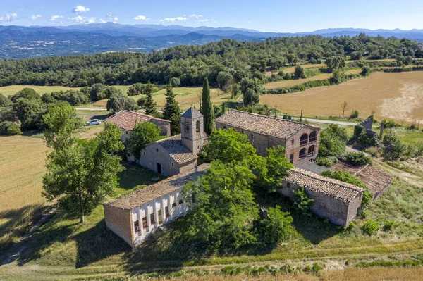 Church Sant Pau Pinos Romanesque Origin Although Has Undergone Modifications — Stock Photo, Image