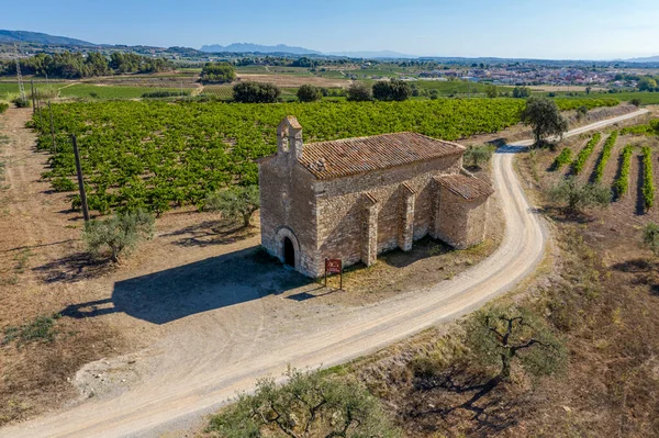 Ermida Sant Joan Lledo Sant Marti Sarroca Catalunha Espanha — Fotografia de Stock