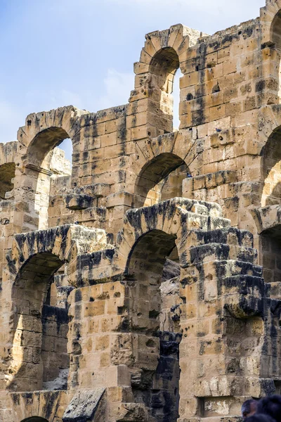 El-Jam, coliseo, Túnez — Foto de Stock