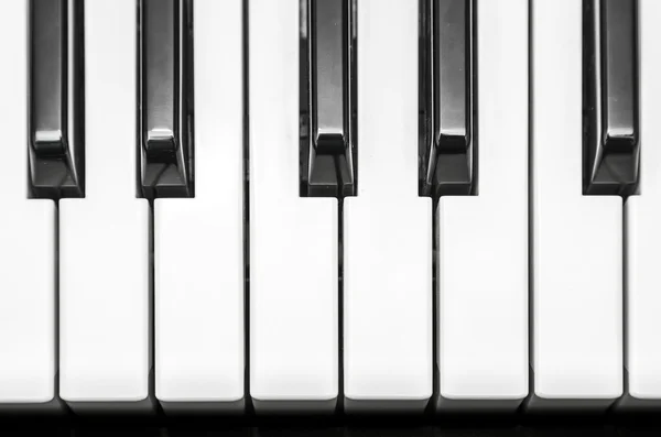 Piano key closeup — Stock Photo, Image