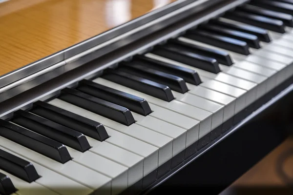 Piano key closeup — Stock Photo, Image