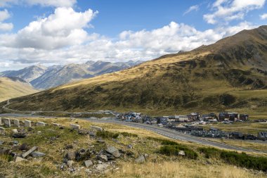 Yeşil manzara Vall d Incles, Andorra