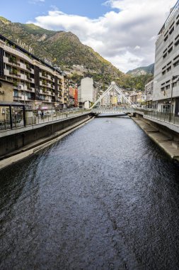 Bir Andorra la Vella Valira Nehri