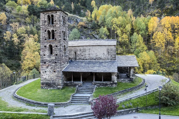 Sant Joan de Caselles a Canillo, Andorra — Foto Stock
