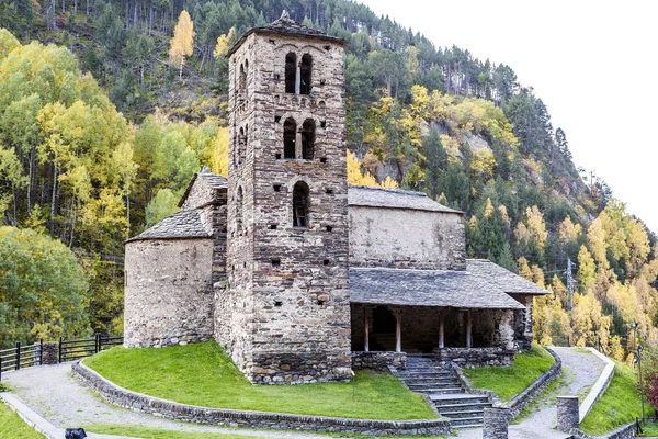 Sant Joan de Caselles w Canillo, Andora — Zdjęcie stockowe