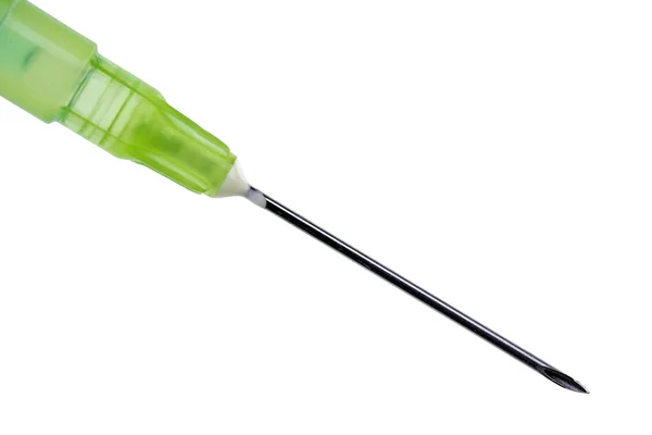 Hypodermic needle syringe — Stock Photo, Image